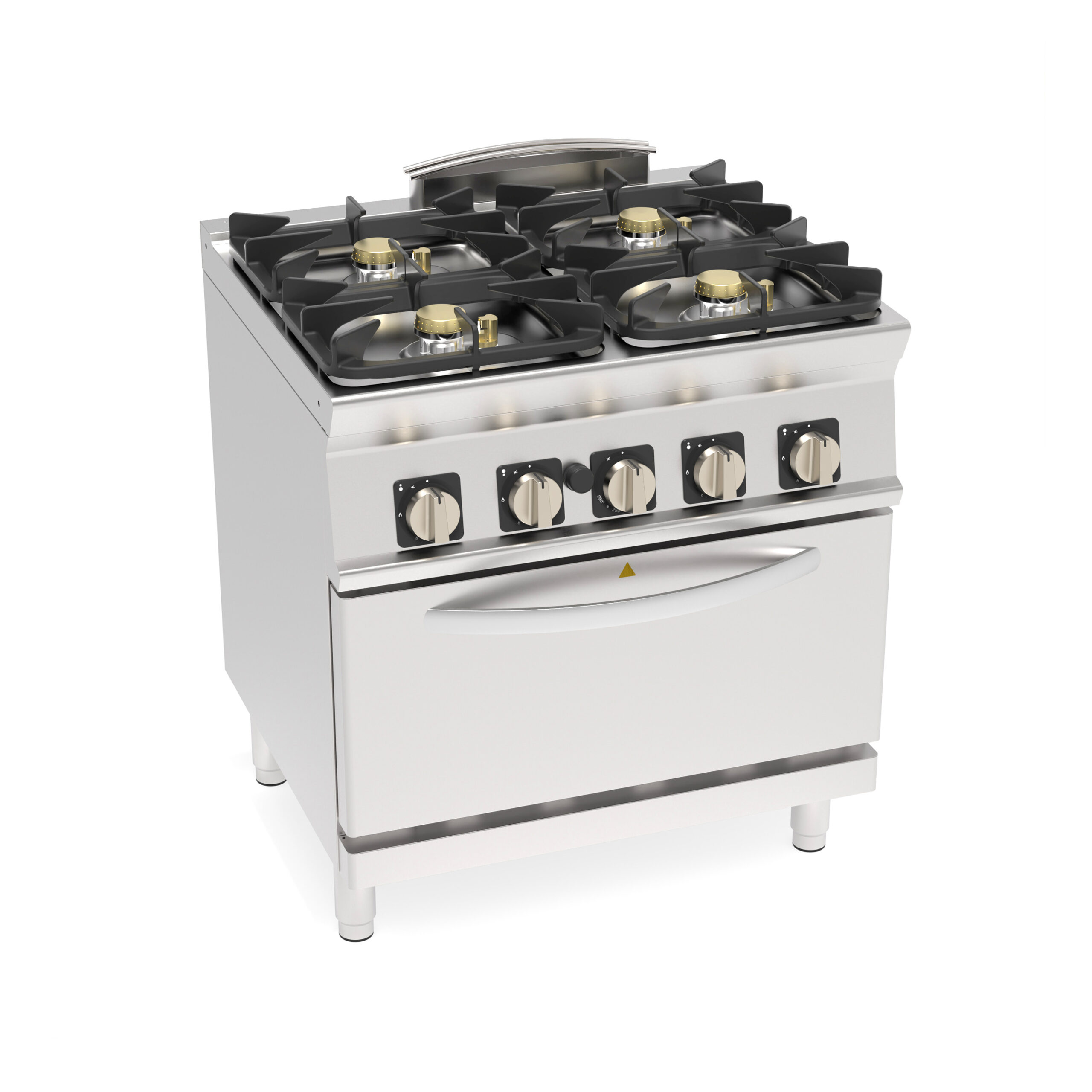 PIANO DE CUISSON 4 FEUX GAZ SUR FOUR GAZ GN2/1