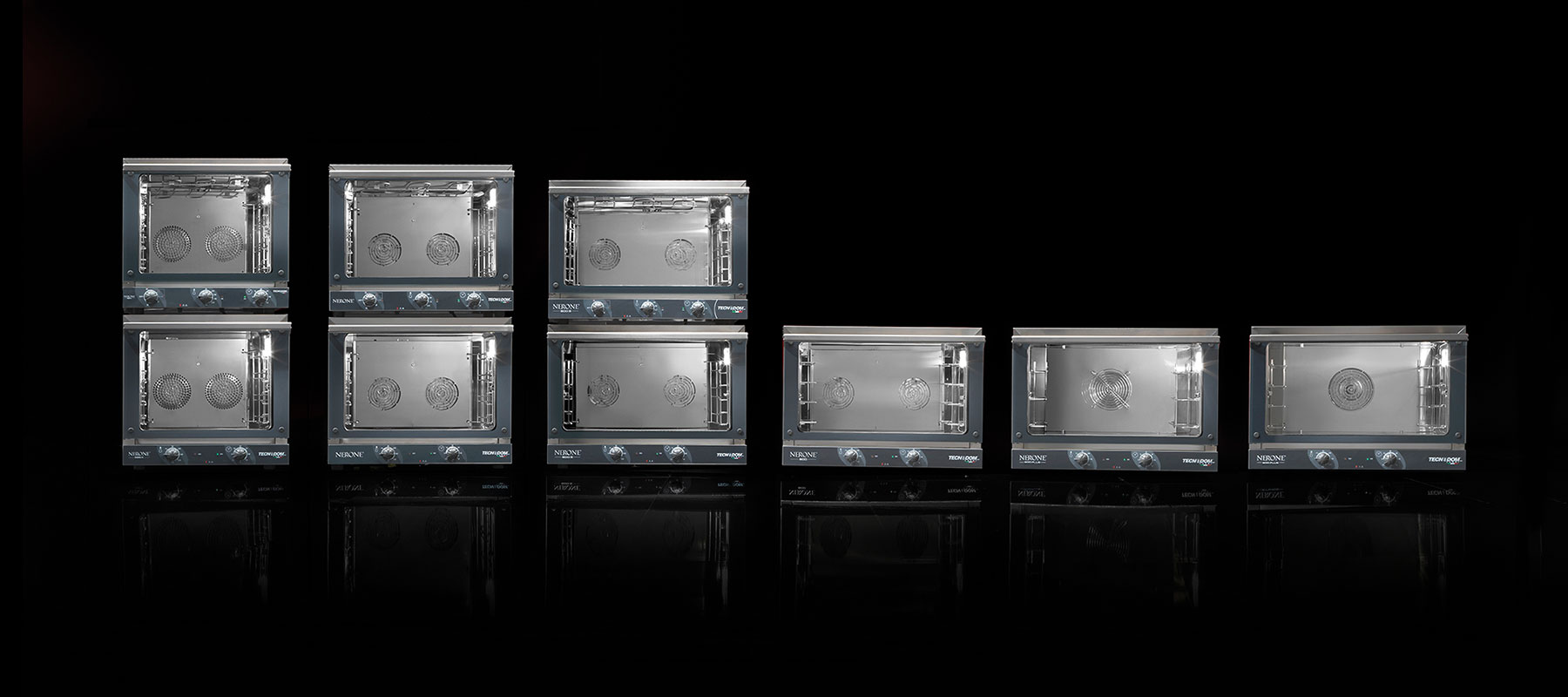 FOUR A CONVECTION 4 NIVEAUX AVEC FONCTIONNEMENT GRILL  P:3.15KW/1.7KW