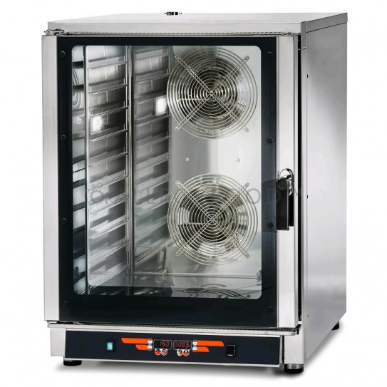 FOUR ELECTRIQUE 6 NIVEAUX COMBI STEAMER GN1/1