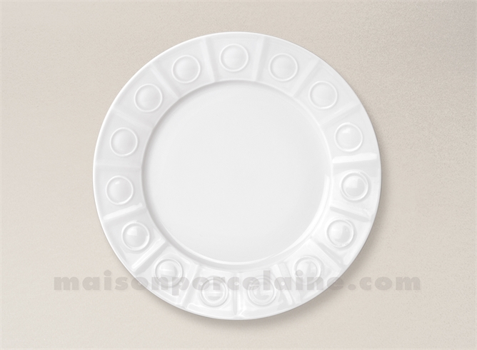 ASSIETTE PLATE D 26 A MOTIF