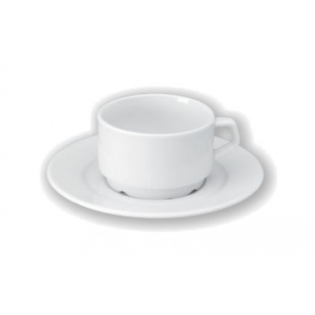 TASSE EMPILABLE BAS D 9 H 6 SANS SOUS TASSE