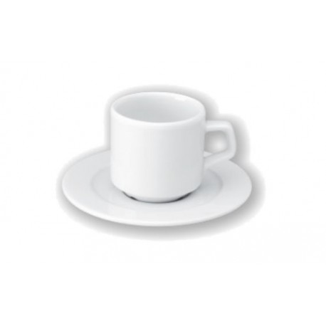 TASSE EMPILABLE IVOIRE D 8 SANS SOUS TASSE