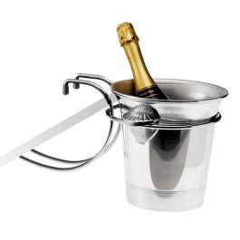 SUPPORT SEAU A CHAMPAGNE INOX