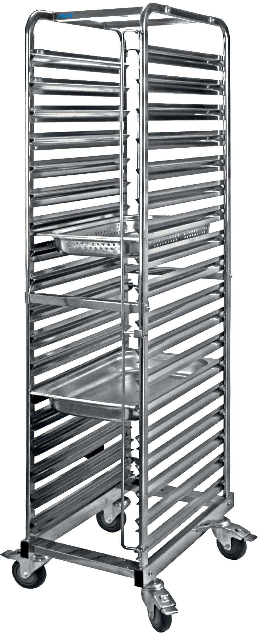 CHARIOT INOX 18 NIVEAUX GASTRO GN1/1 MODELE LIAM