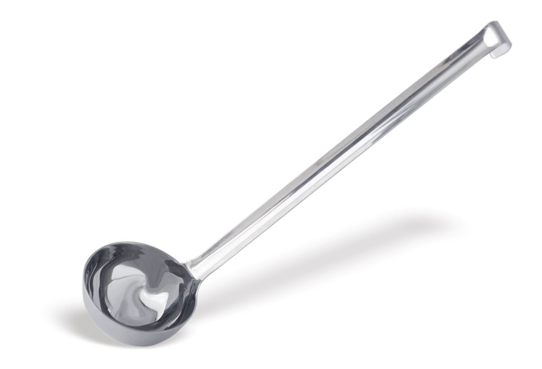 LOUCHE INOX D 12