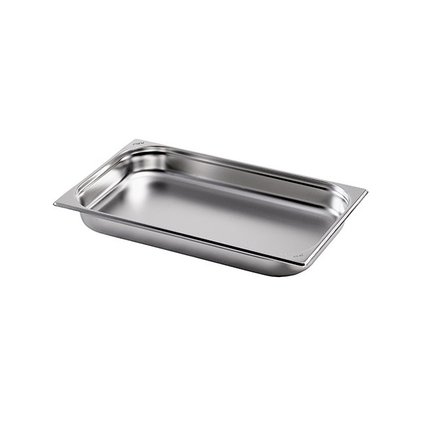BAC GASTRO INOX GN1/1 P20 AVEC COUVERCLE