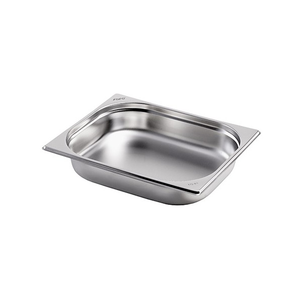BAC GASTRO INOX GN1/2 P20 AVEC COUVERCLE