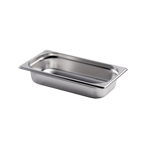 BAC GASTRO INOX GN1/3 P15 AVEC COUVERCLE