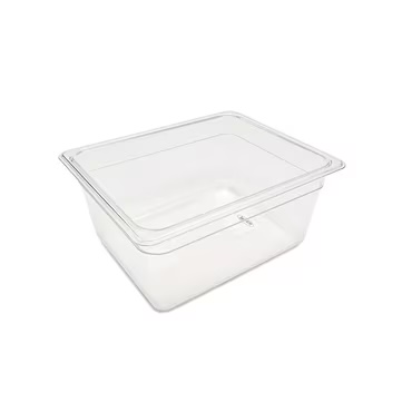 BAC POLYCARBONE GN1/2 P15 AVEC COUVERCLE