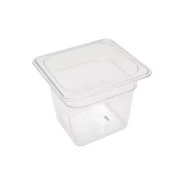 BAC POLYCARBONE GN1/6 P15 AVEC COUVERCLE