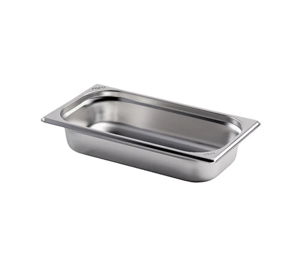BAC GASTRO INOX GN1/3 P10 AVEC COUVERCLE