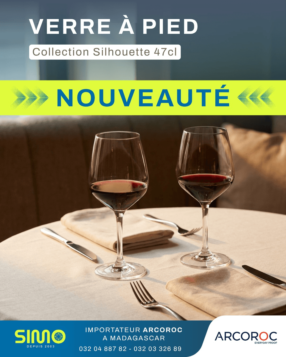 🔥 NOUVEL ARRIVAGE CHEZ SIMO De nouveaux modèles de verres professionnels viennent enrichir notre sélection pour les restaurants, bars, hôtels, traiteurs et espaces événementiels. 🥂🍷